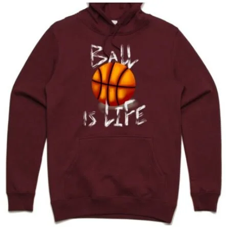 Ball is life hoodie sale